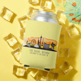 Las Vegas Skyline Latitude Blikjeskoeler