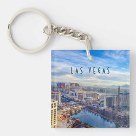 Las Vegas Skyline op Night Sleutelhanger
