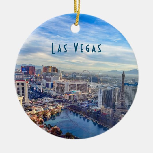 Las Vegas Skyline Ornament (Voorkant)