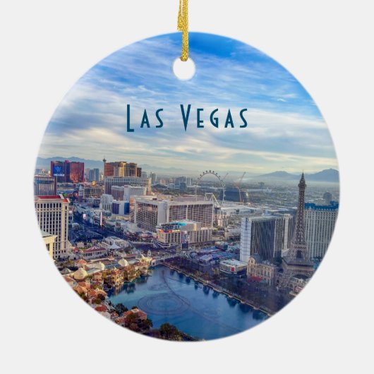 Las Vegas Skyline Ornament (Achterkant)