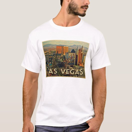 Las Vegas Skyline T-shirt (Voorkant)