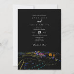 Las Vegas Skyline Wedding Invitation Kaart<br><div class="desc">Nodig je geliefden uit naar je Vegas bruiloft met deze uitnodigingen.</div>