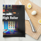 Las Vegas Slot Machine High Roller Theedoek (Quarter Fold)