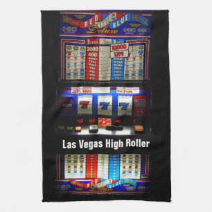 Las Vegas Slot Machine High Roller Theedoek