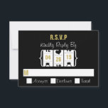 Las Vegas Slot Machine Wedding RSVP Kaart<br><div class="desc">Las Vegas Slot Machine Wedding RSVP Kaart.</div>