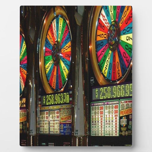 Las Vegas Slot Machines Fotoplaat (Voorkant)