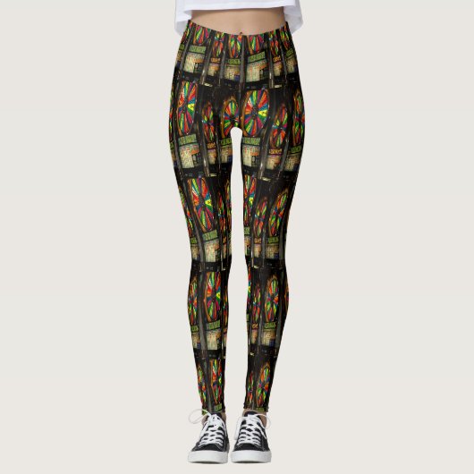 Las Vegas Slot Machines Leggings (Voorkant)