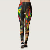 Las Vegas Slot Machines Leggings (Achterkant)