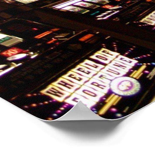 Las Vegas Slot Machines Poster (Hoek)