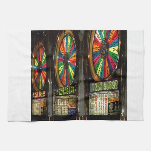 Las Vegas Slot Machines Theedoek (Horizontaal)
