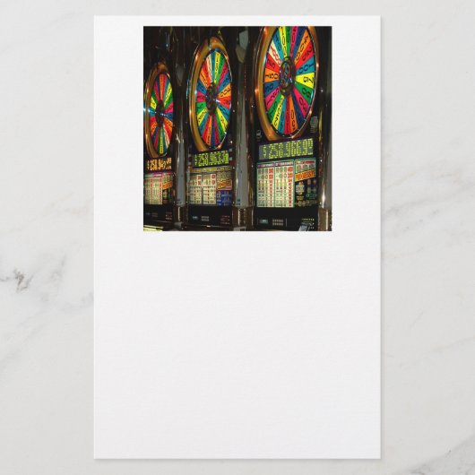 Las Vegas Slots Briefpapier (Voorkant)