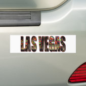Las Vegas Slots Bumpersticker (Op auto)