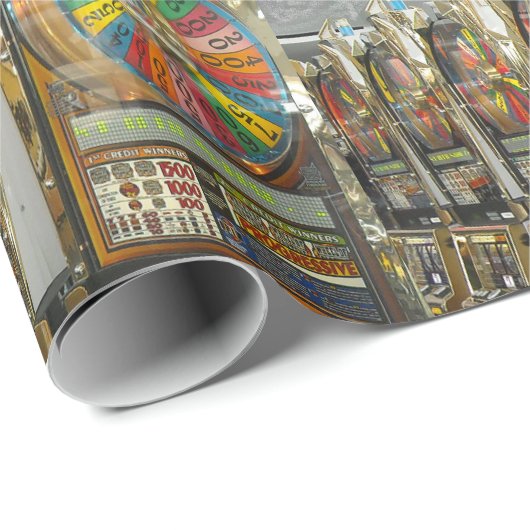 Las Vegas Slots Cadeaupapier (Rol Hoek)