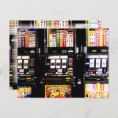 Las Vegas Slots Dream Machines Briefkaart (Voorkant / Achterkant)