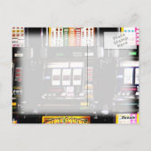 Las Vegas Slots Dream Machines Briefkaart (Achterkant)