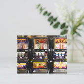 Las Vegas Slots Dream Machines Kaart (Staand voorkant)