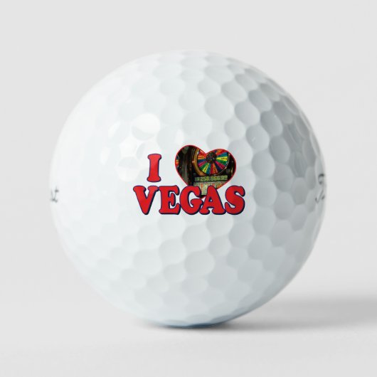 Las Vegas Slots Golfballen (Voorkant)