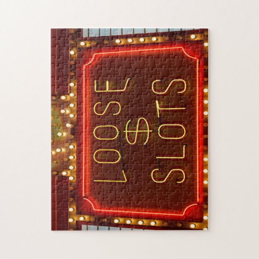 Las Vegas slots Nevada. Jigzaag Puzzle Legpuzzel (Verticaal)