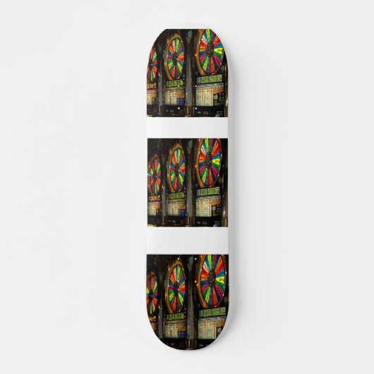 Las Vegas Slots Persoonlijk Skateboard (Voorkant)
