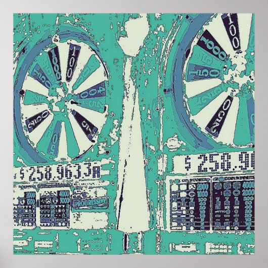 Las Vegas Slots Poster (Voorkant)