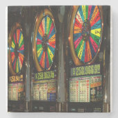 Las VEGAS-SLOTS Stenen Onderzetter (Voorkant)