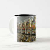 Las Vegas Slots Tweekleurige Koffiemok (Voorkant links)