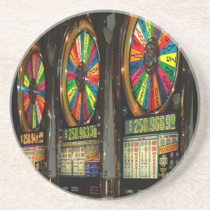 Las Vegas Slots Zandsteen Onderzetter