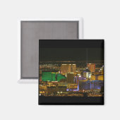 Las Vegas South Strip Uitzicht magneet (Voorkant / Achterkant)