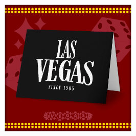 Las Vegas Souvenir Las Vegas Sinds 1905 Las Vegas Kaart