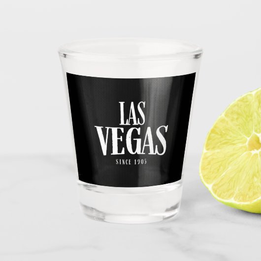 Las Vegas Souvenir - Las Vegas sinds 1905 Shot Glas (Voorkant)