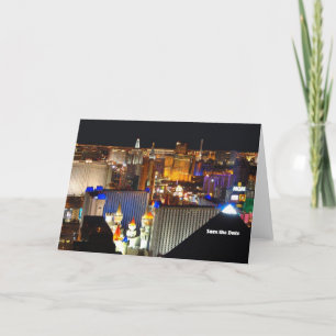 Las Vegas Sparen de Kaart van de Datum, voeg uw ei