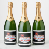 Las Vegas ! Sparkling Wijnetiket (Flessen)