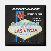 Las Vegas Speciaal Evenement Memento Magneet (Voorkant)