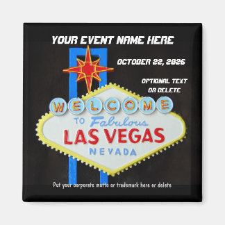 Las Vegas Speciaal Evenement Memento Magneet