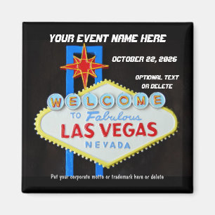 Las Vegas Special Event Memento Magneet