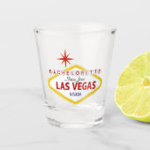 Las Vegas Specialized Bachelorette Shot glass Shot Glas (Voorkant)