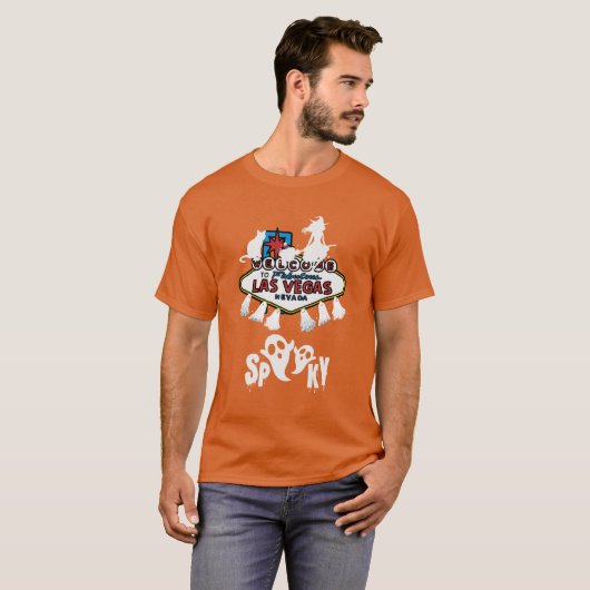 Las Vegas Spooky T-shirt (Voorkant volledig)