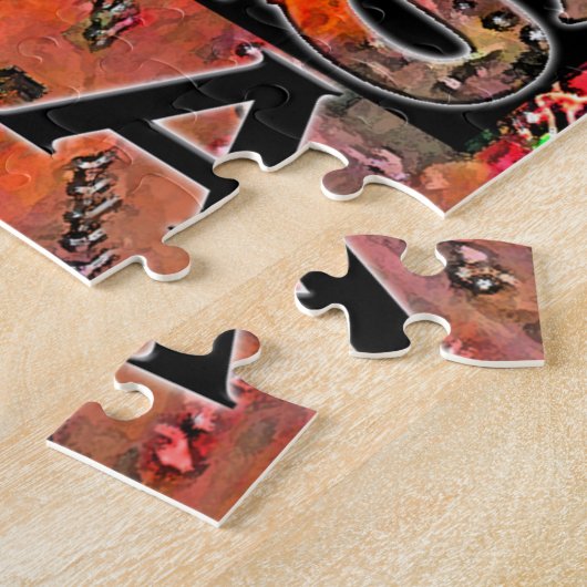 Las Vegas Square Puzzle Legpuzzel (Zijkant)