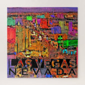 Las Vegas Square Puzzle Legpuzzel (Verticaal)