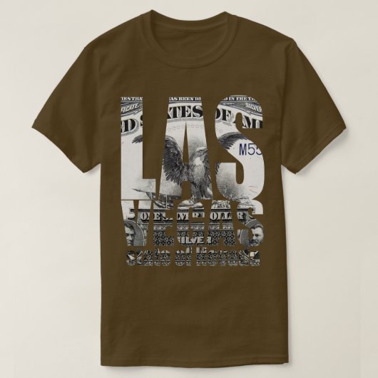 Las Vegas staat Nevada T-shirt (Design voorkant)