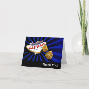 Las Vegas Starburst Bedankt koninklijk blauw zwart