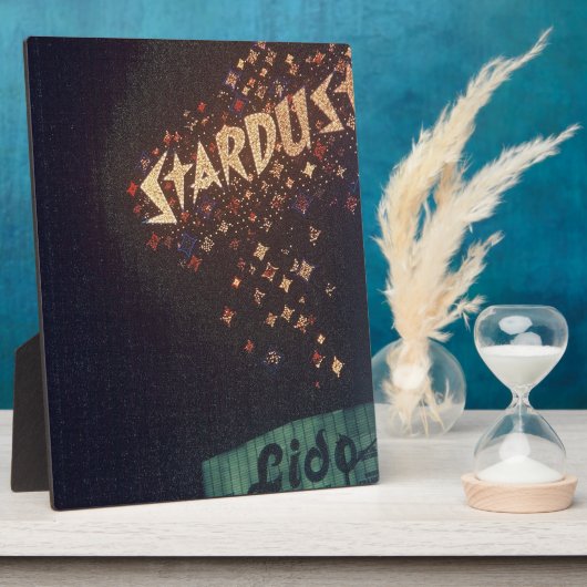  Las Vegas Stardust Hotel Fotoplaat (Zijkant)