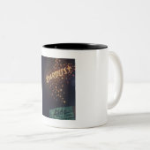  Las Vegas Stardust Hotel Tweekleurige Koffiemok (Voorkant rechts)