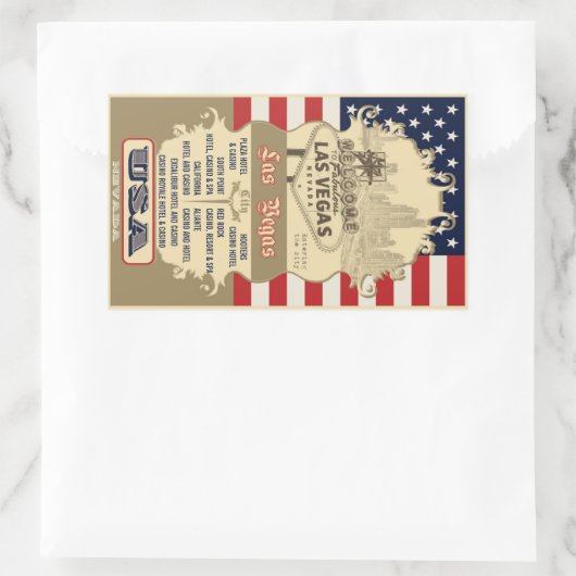 Las Vegas sticker (Tas)