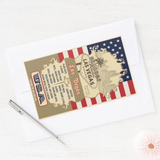 Las Vegas sticker (Envelop)