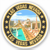 Las vegas sticker (Voorkant)