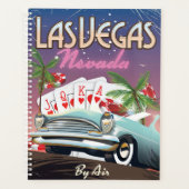 Las Vegas stijlvakantie-poster Planner (Voorkant)