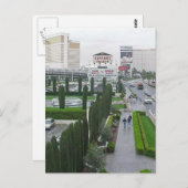 Las Vegas stimuleert Hotels Casinos Caesars Paleis Briefkaart (Voorkant / Achterkant)