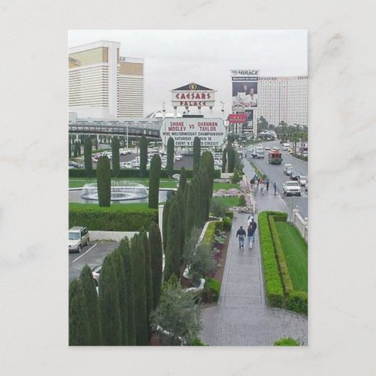 Las Vegas stimuleert Hotels Casinos Caesars Paleis Briefkaart (Voorkant)