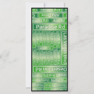 Las Vegas Street Road Signs